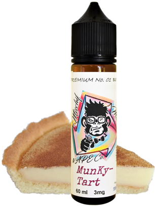 MunKy-Tart – a welcomed milk tart flavour to compliment the vaping experience